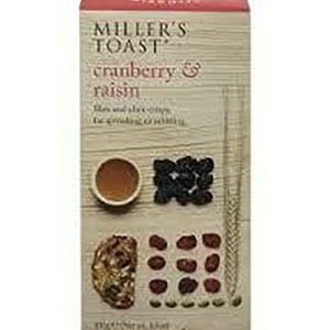 Miller's Toast Cranberry & Raisin